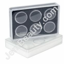  Empty Clear Plastic Tray 6 